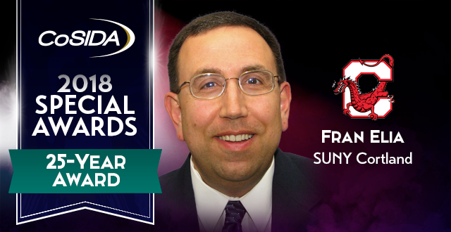 Special Awards Salute: Fran Elia (SUNY Cortland), 25-Year Award